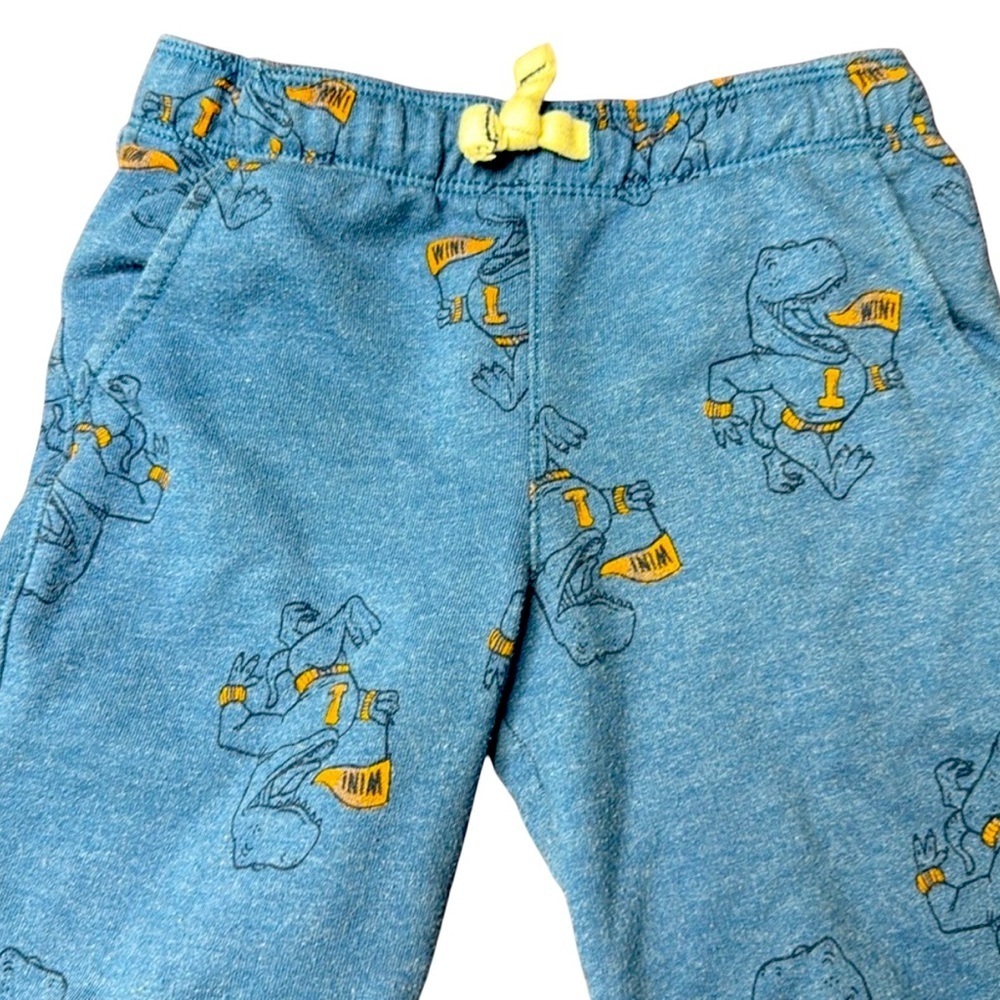 Blue Dinosaur Print Sweatshirt and Pants Set - Picture 8 of 8